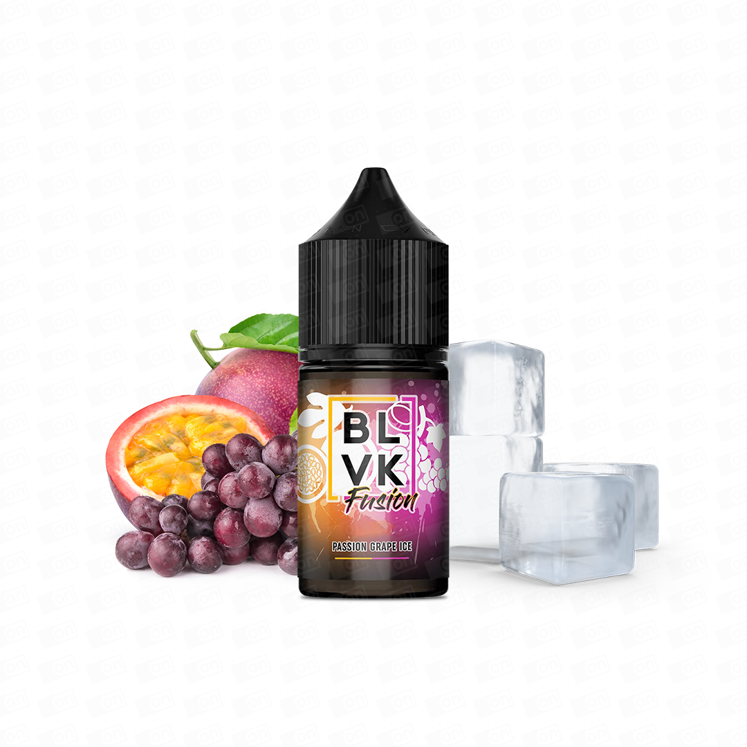 PASSION GRAPE ICE - BLVK FUSION SALTS - 30ML