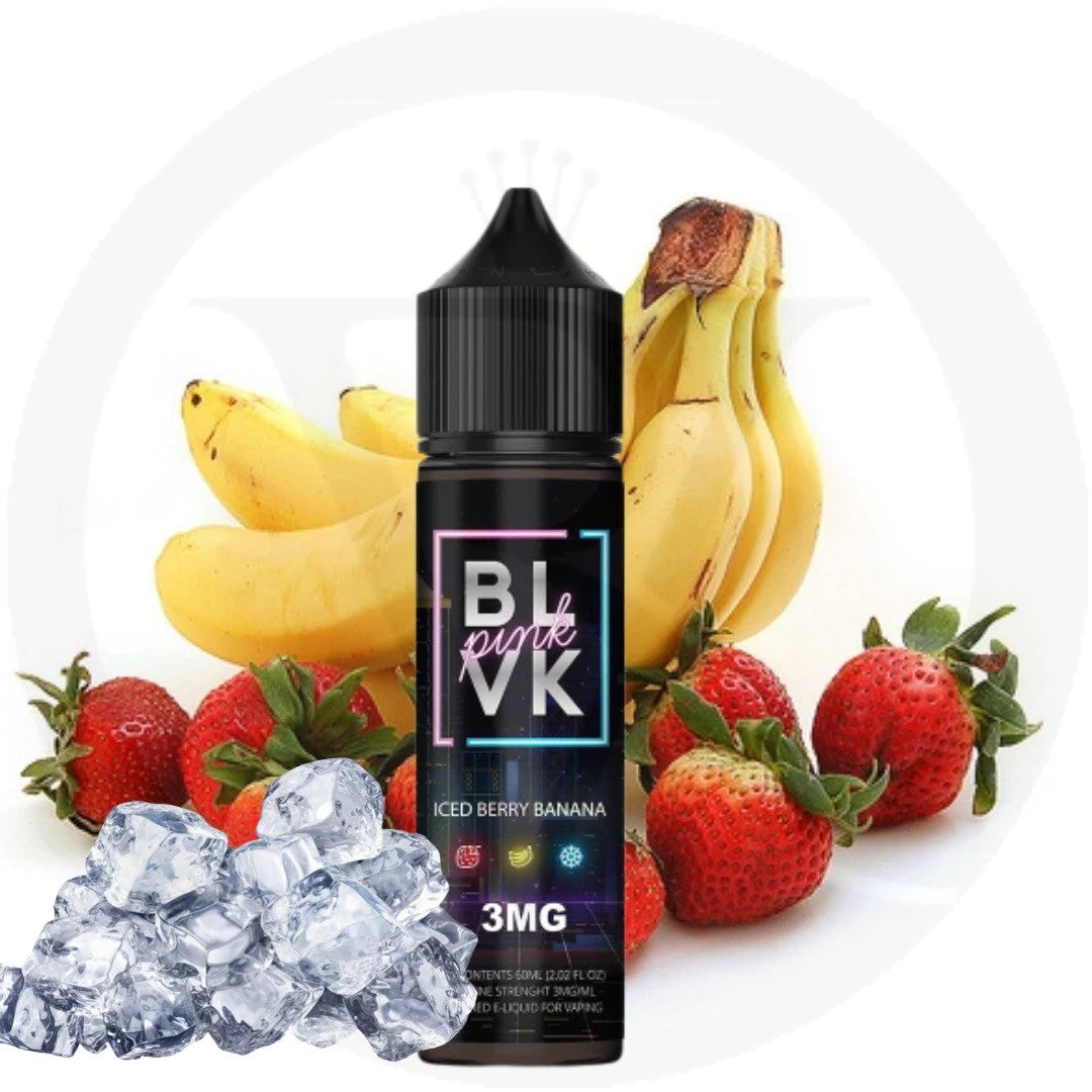 ICED BERRY BANANA SALT BY BLVK 30ML - KING VAPE PAKISTAN