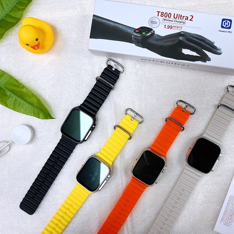 T800 Ultra, T800 Ultra 2, T900 Ultra, T900 Ultra 2, Series 8 Ultra Smart Watch Full Touch Bluetooth Call 49MM Dial Size Built-in Game, Bluetooth Calling Smartwatch