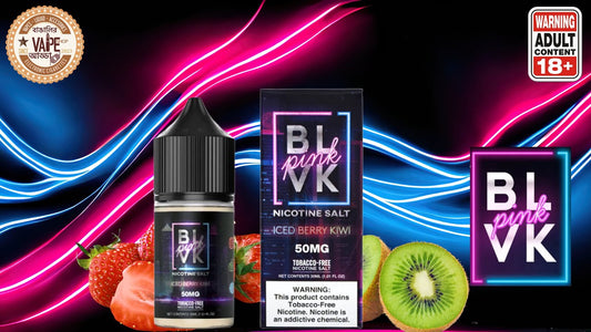 Iced Berry Kiwi BLVK Salt