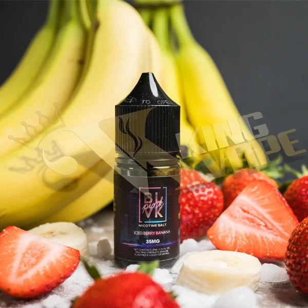 ICED BERRY BANANA SALT BY BLVK 30ML - KING VAPE PAKISTAN